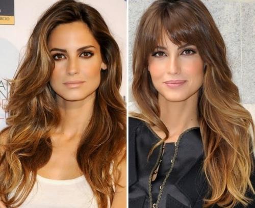 Омбре на темные волосы в домашних условиях