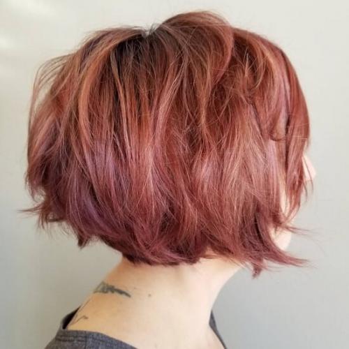 Градуированное каре на среднюю длину. Особенности градуированного каре