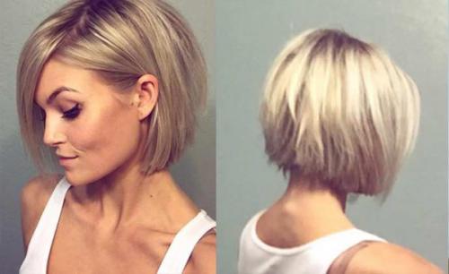 Стрижки на короткие волосы с челкой каре. Модное классическое каре