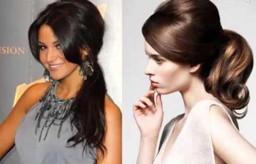 Хвост с выпущенными прядями. Причёски с хвостом для работы или учёбы 08 Хвост с выпущенными прядями. Причёски с хвостом для работы или учёбы 08