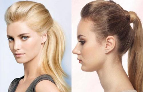 Хвост с выпущенными прядями. Причёски с хвостом для работы или учёбы 11 Хвост с выпущенными прядями. Причёски с хвостом для работы или учёбы 11