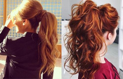 Хвост с выпущенными прядями. Причёски с хвостом для работы или учёбы 09 Хвост с выпущенными прядями. Причёски с хвостом для работы или учёбы 09