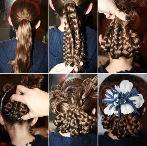 Прически на длинные волосы в домашних условиях для детей. Варианты детских причесок на длинные волосы на разные случаи