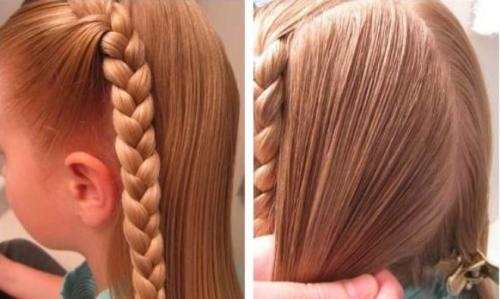 Прически на длинные волосы в домашних условиях для детей. Варианты детских причесок на длинные волосы на разные случаи