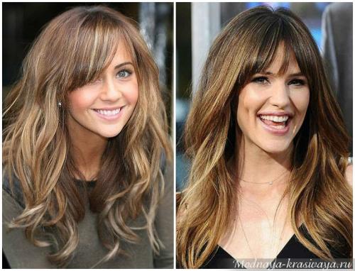 Омбре балаяж на длинные волосы. Длинные волосы