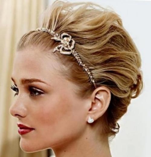 Прически на средние волосы с челкой на праздник. Прически на средние волосы на праздник