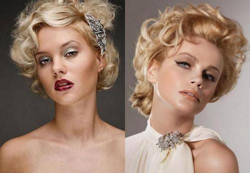 Модная прическа на средние волосы. Свадебные прически на средние волосы 01 Модная прическа на средние волосы. Свадебные прически на средние волосы 01