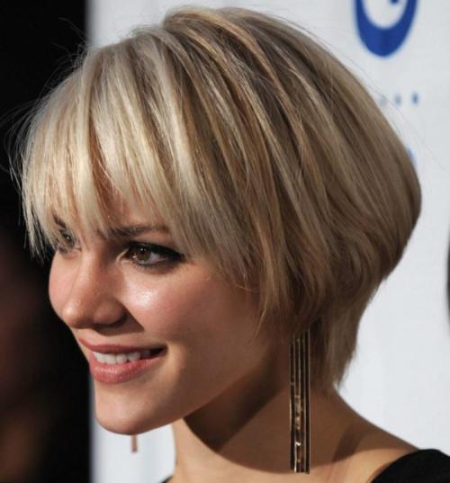 Боб-каре на ножке. Как выглядит стрижка каре на ножке?