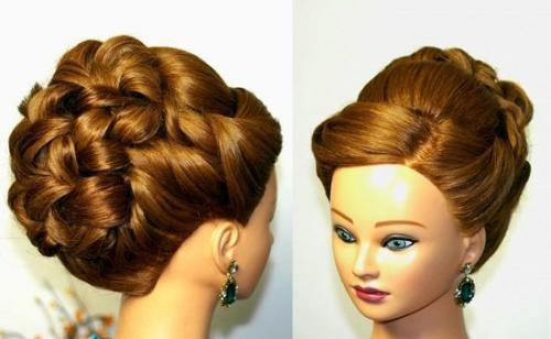 Прическа волосы средней длины. Красивые прически на средние волосы для женщин 50+ 18 Прическа волосы средней длины. Красивые прически на средние волосы для женщин 50+ 18