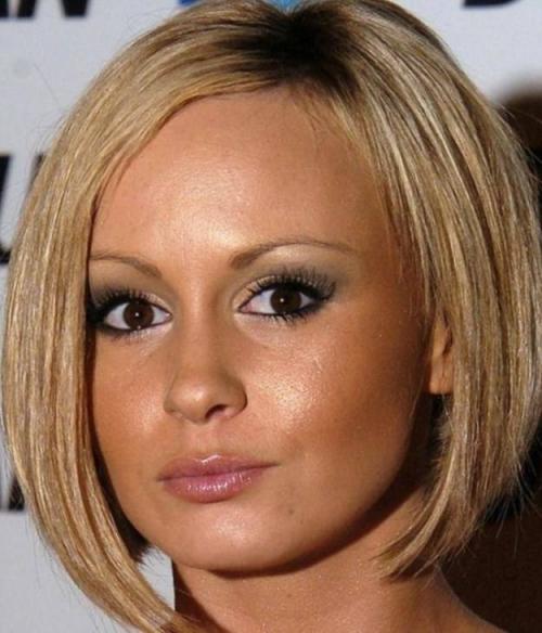 Каре на ножке стрижка женская без челки – фото