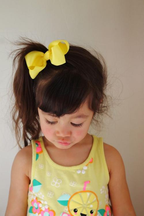 Прически для детей на короткие волосы. Прически для маленьких девочек: трансформация хвостика