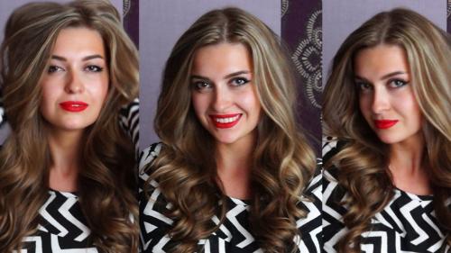 Как сделать объемную укладку на длинные волосы