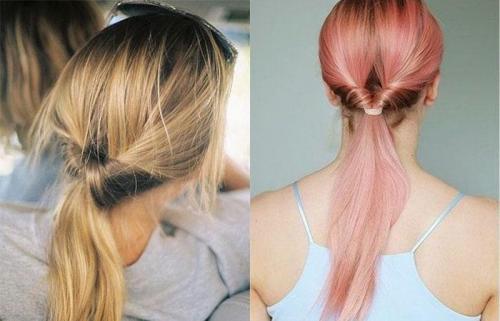 Как сделать небрежный хвост на голове современный. Варианты укладки 01 Как сделать небрежный хвост на голове современный. Варианты укладки 01