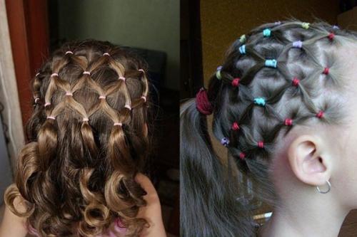 Косички на короткие волосы для детей. Причёски на волосы короткой длины