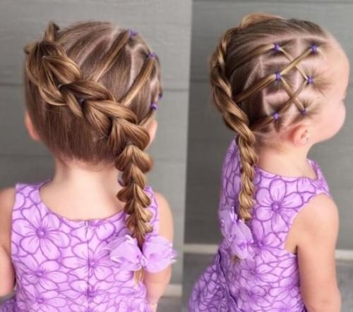 Прически для девочек с редкими волосами. Прически на короткие волосы 07