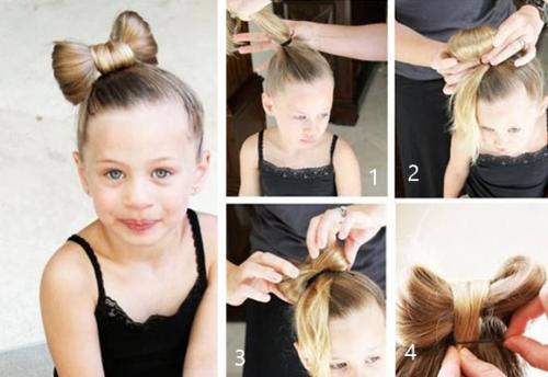 Прическа белочка для девочки. 12 самых простых и быстрых причесок для девочки в садик 32
