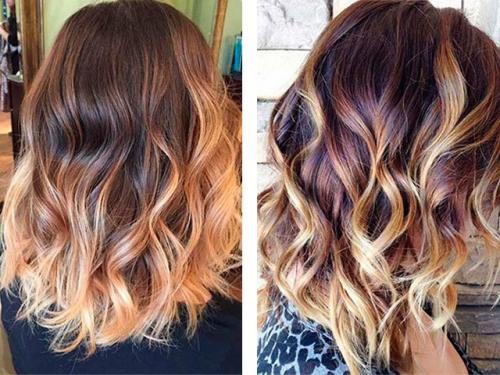 Омбре и балаяж на русые волосы. Окрашивание омбре на разные типы волос 19 Омбре и балаяж на русые волосы. Окрашивание омбре на разные типы волос 19