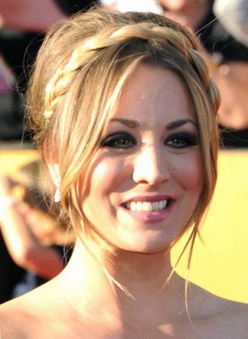 Прически на средние волосы с челкой на праздник. Прически на средние волосы на праздник