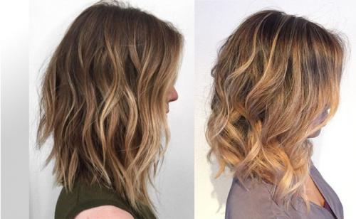 Эффект мокрых волос 2019. Короткие волосы