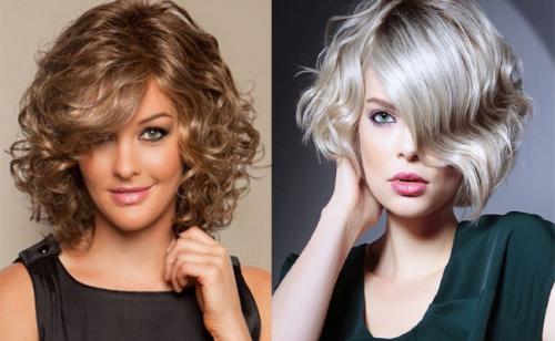 Эффект мокрых волос 2019. Короткие волосы