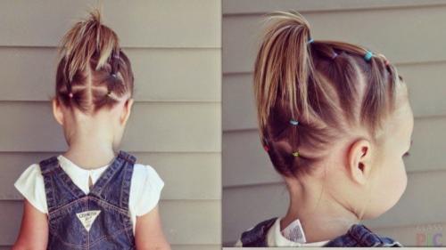 Как заплести девочку в садик. 12 самых простых и быстрых причесок для девочки в садик