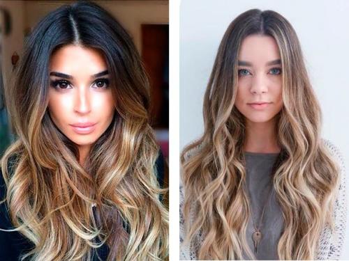 Омбре и балаяж на русые волосы. Окрашивание омбре на разные типы волос 17