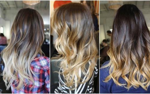 Шатуш на русые волосы. На русые волосы