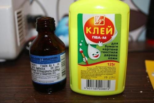 Лизун в домашних условиях. Изготовление лизуна в домашних условиях