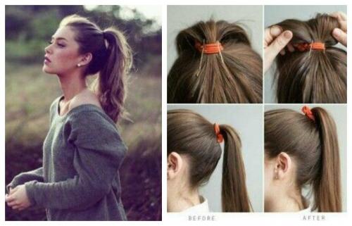 Укладка на прямые волосы средней длины. Укладка волос на средние волосы утюжком