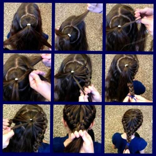 Косички на средние волосы для маленьких девочек. Прически маленьким девочкам: непривычные косички