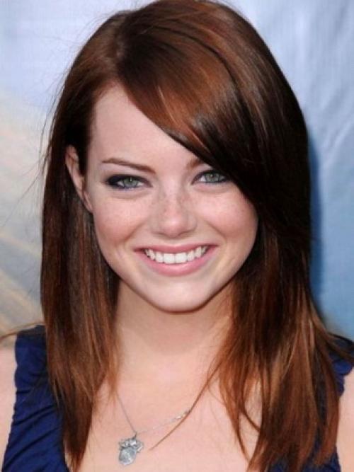 Стрижки на длинные волосы для круглого лица. Стрижки на волосы разной длины для девушек с круглым лицом