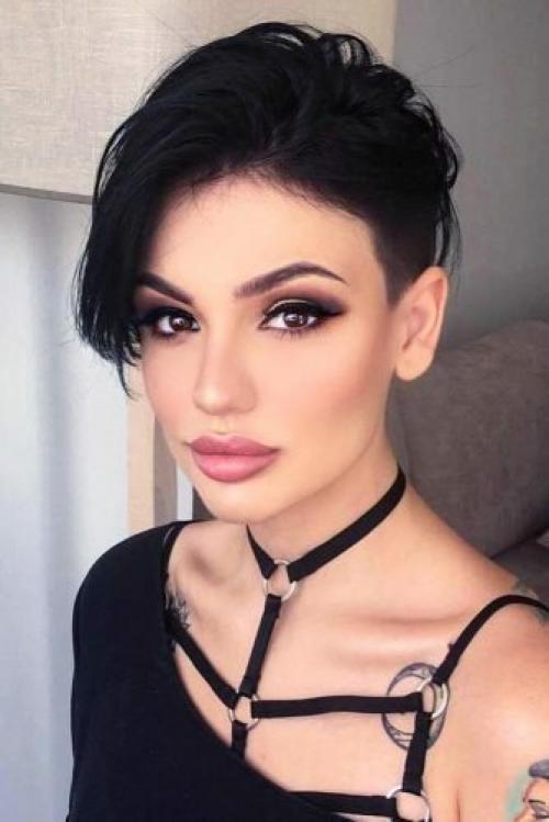 Стрижки с короткой челкой 2019.  Стрижка пикси: варианты.