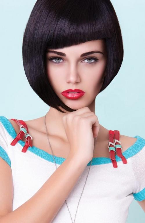 Стрижки каре каскад короткие волосы. Каре с челкой 2019