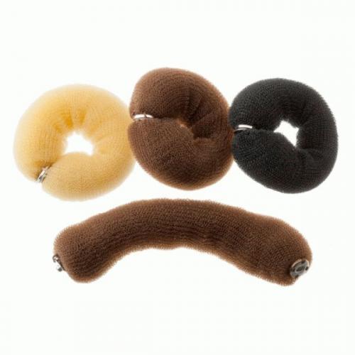 Пучок из волос для девочек. Как просто сделать классический пучок для девочки – мастер класс 09