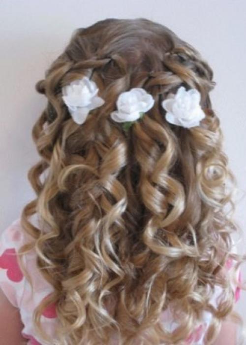 Прически для девочки 2 года. Общие требования 04