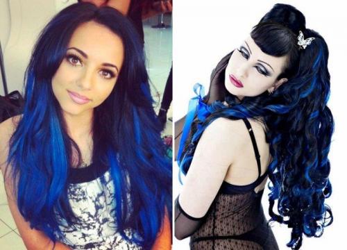 Окрашивание в синий цвет. Как правильно выбрать синий?