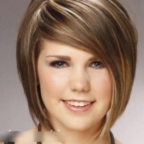 Стрижка короткое каре с удлинением. Как выбрать по типу лица? 03