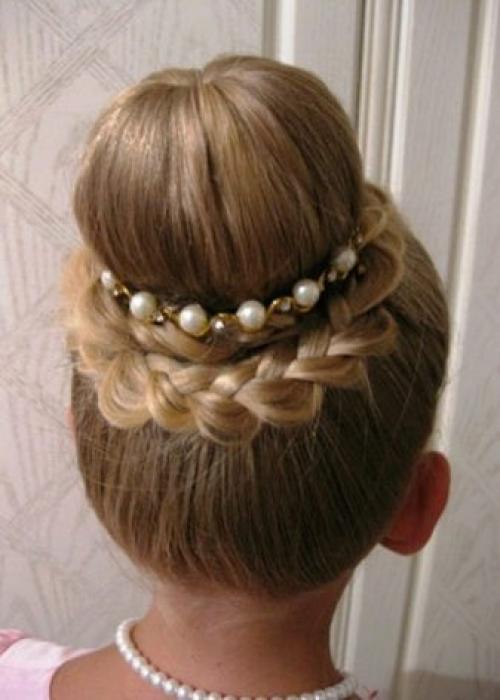 Легкие прически для девочек 3 лет. Общие требования 07