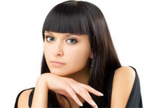 Наращивание челки на удлинение. Плюсы наращивания волос на чёлке 04