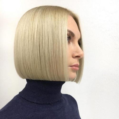 Каре для средней длины волос. Модное классическое каре