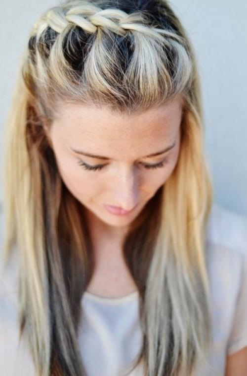 Самые красивые прически легкие. Стильные косы