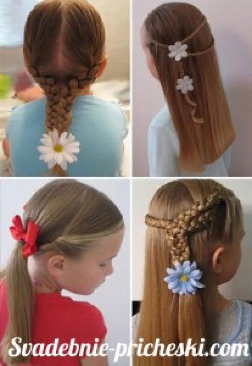 Прически на длинные волосы для подростка девочки. Красивые стрижки для девочек на длинные волосы 12