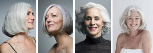 Мужские стрижки для седых волос. Прически на средние седые волосы