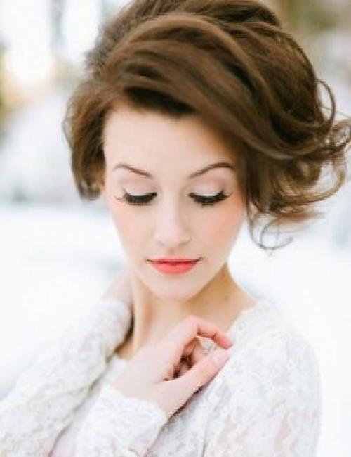 Прически на русые волосы средней длины на свадьбу. Как правильно выбрать прическу на свадьбу