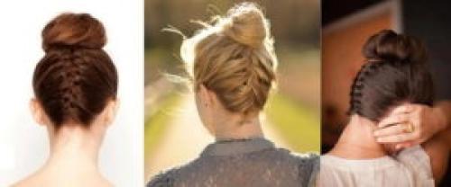 Красивые прически на каждый день. Причёска-пучок на каждый день. Мастер класс с фото.