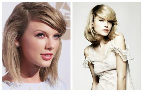 Укладка на средние волосы с челкой. Укладка волос на средние волосы утюжком