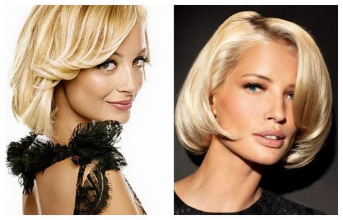 Укладка на средние волосы с челкой. Укладка волос на средние волосы утюжком