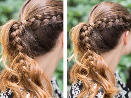 Как заплести красиво маленькую девочку. Косички для девочек пошагово для начинающих 14