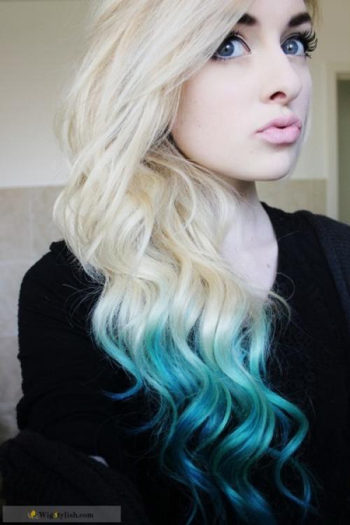 Светло голубые волосы. Подбираем оттенок