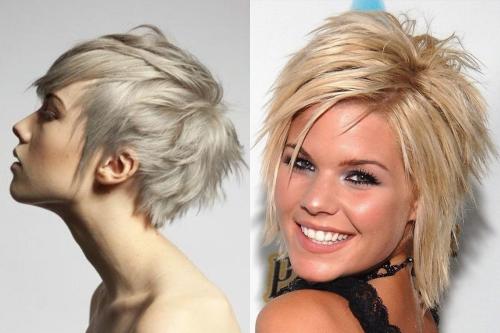 Каскадные стрижки на среднюю длину волос. Каскад на коротких волосах